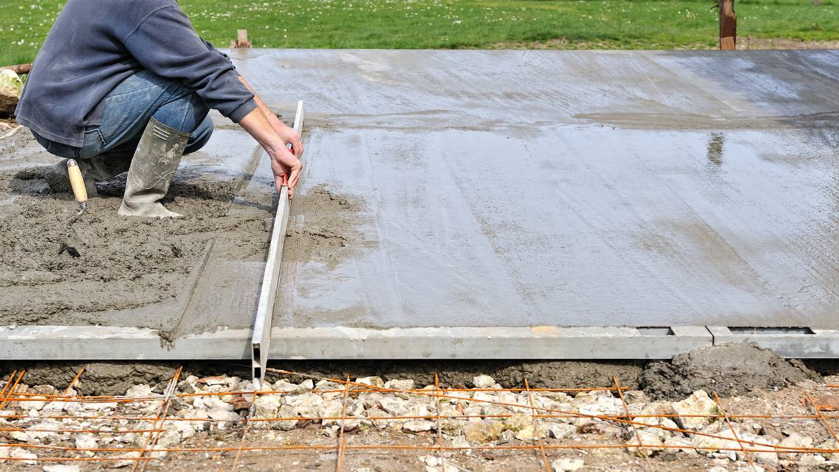 Épaisseur dalle terrasse béton