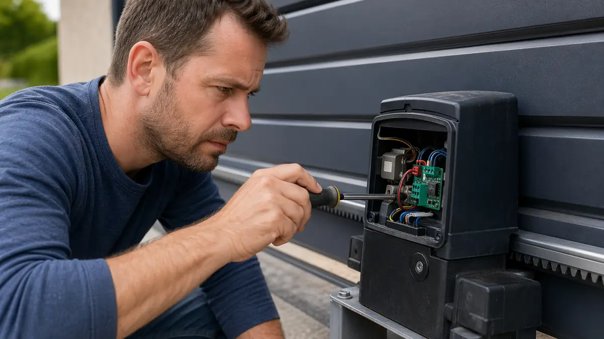 problème motorisation portail avidsen