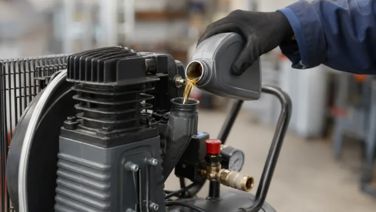 Quelle huile mettre dans un compresseur d'air ?