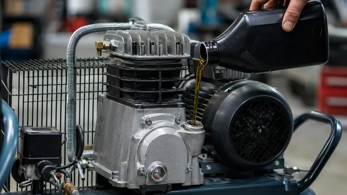 Quelle huile mettre dans un compresseur d'air ?