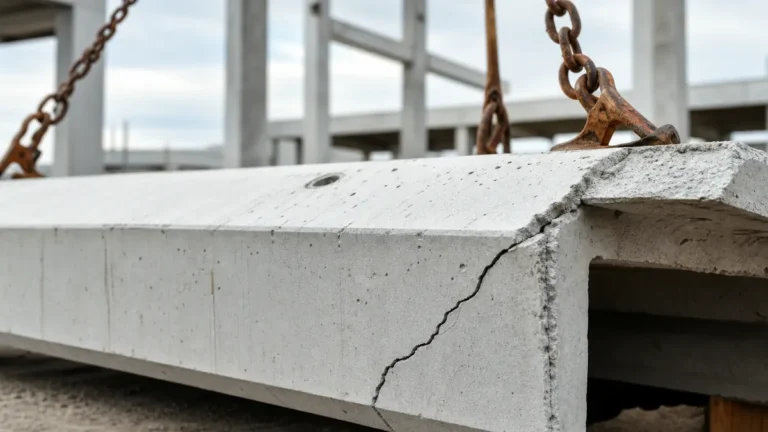 Quel est l'inconvénient du béton préfabriqué ?