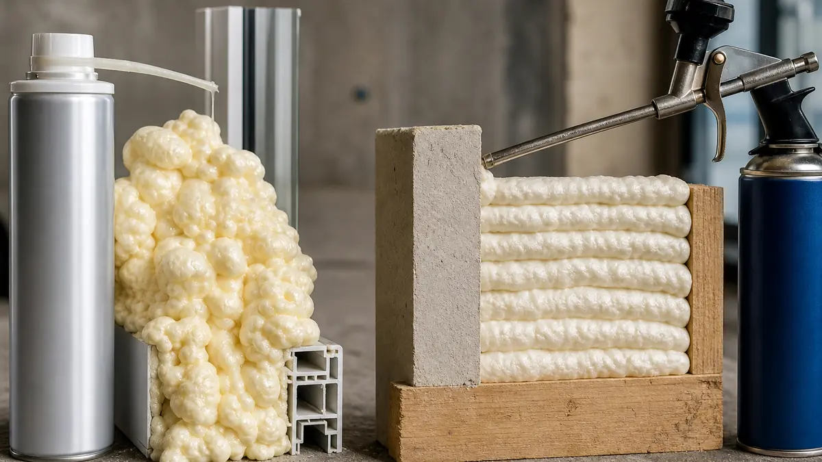 Quelle est la différence entre la mousse expansive et polyuréthane ?