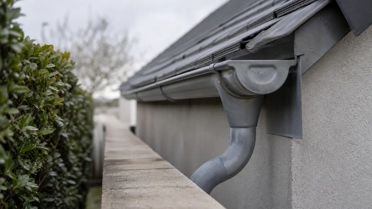 cheneau sur mur en limite de propriété