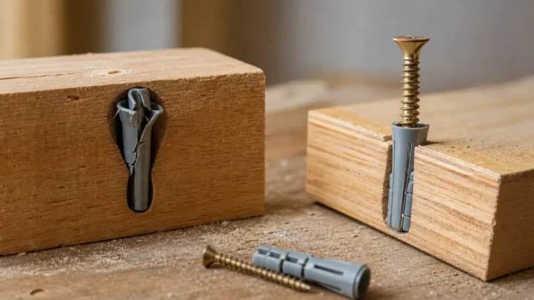 cheville dans bois : plus solide ou pas ?