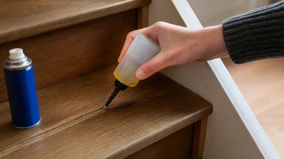 escalier qui grince wd40