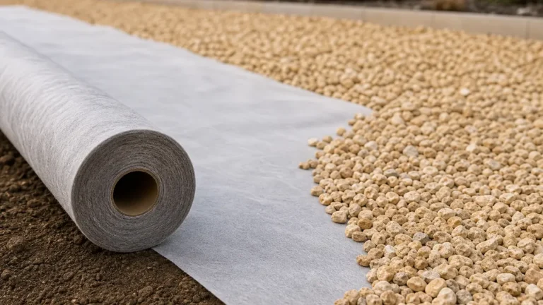 geotextile pour gravier