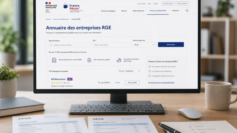 liste entreprise agréée isolation 1 euro