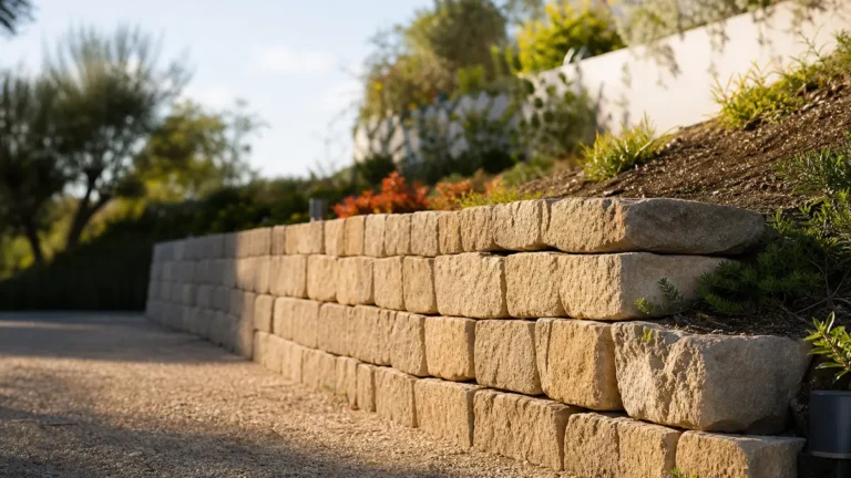Quel mur de soutènement sans formalité ? Attention aux zones protégées et à la hauteur