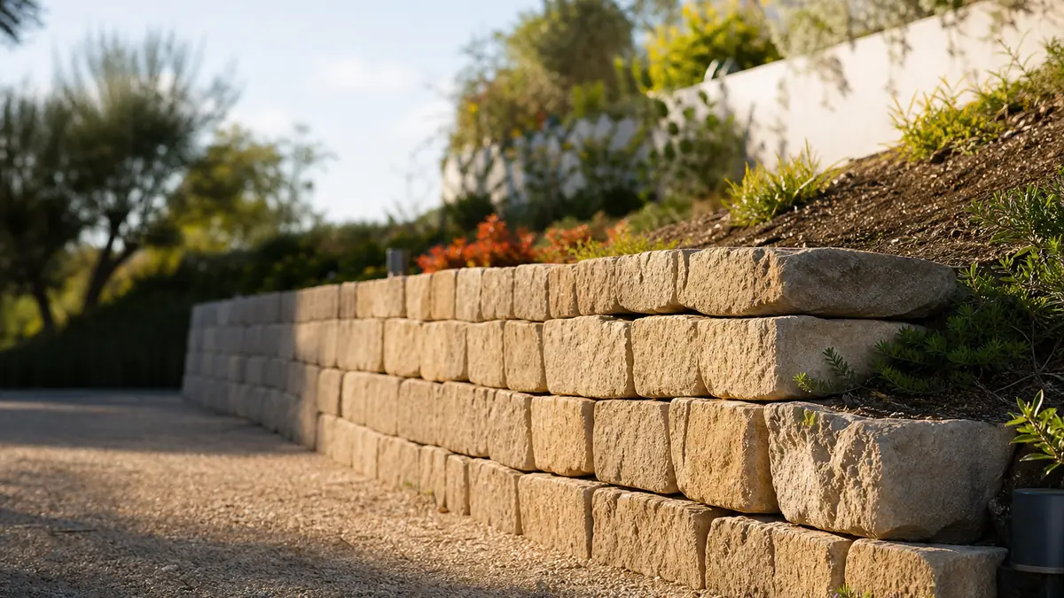 Quel mur de soutènement sans formalité ? Attention aux zones protégées et à la hauteur
